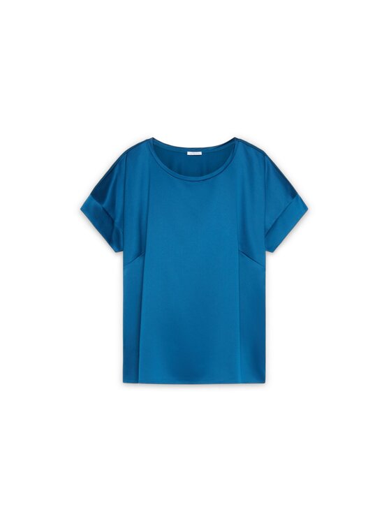 Fiorella Rubino Fiorella Rubino T-Shirt G0D3L009276N034 Niebieski Regular Fit