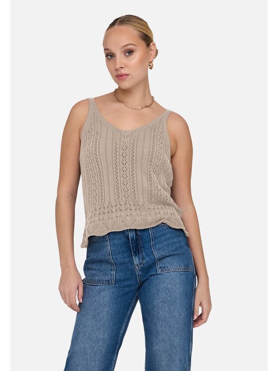 ONLY ONLY Maglione 15277573-FEA Grigio Regular Fit