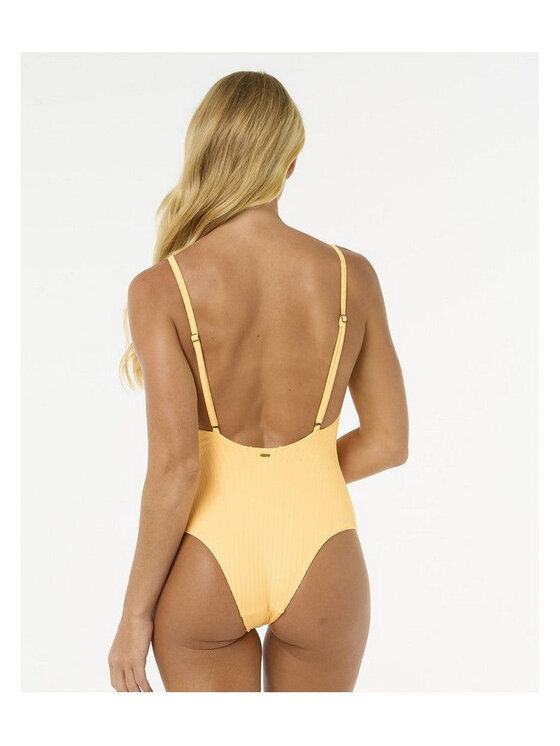 Rip Curl Rip Curl Strój kąpielowy Premium Surf Cheeky 1Pc Pomarańczowy