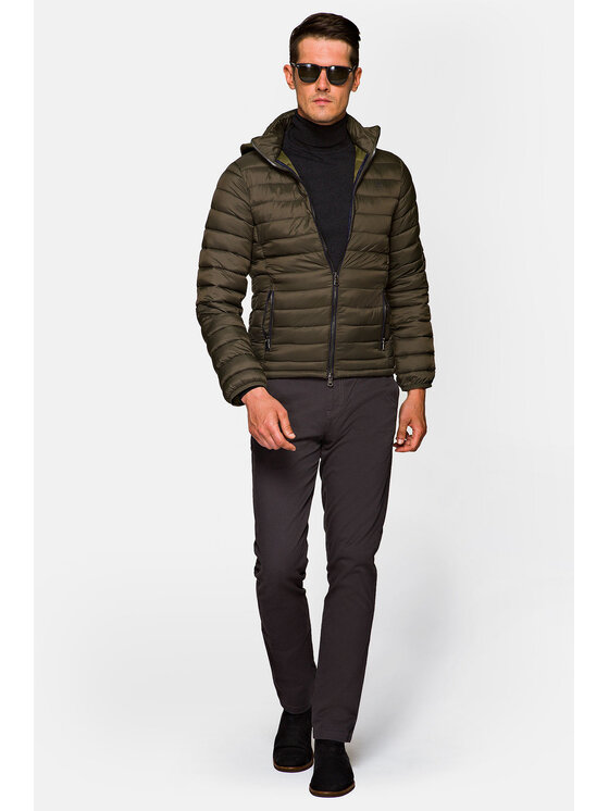 Lancerto Lancerto Kurtka puchowa Arvid Zielony Regular Fit