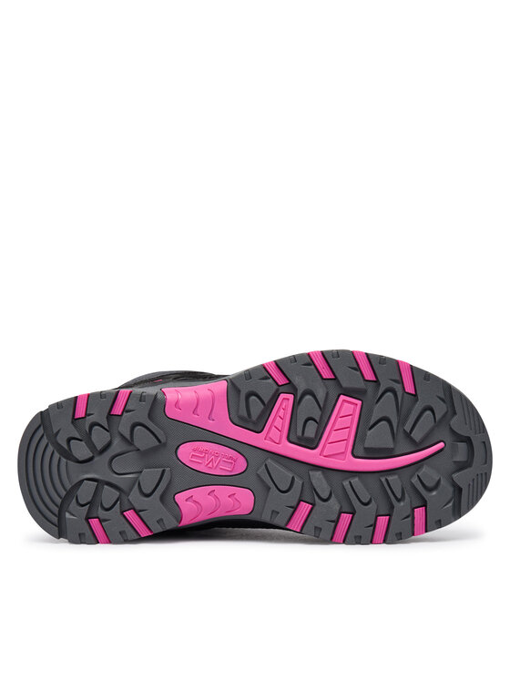 CMP CMP Pārgājienu apavi Kiruna Mid FitGo Fleece Wp 3Q57894 Melns