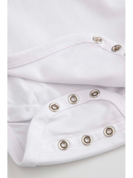 Coccodrillo Coccodrillo Body dziecięce ZC5112401EBB-001 Biały Regular Fit