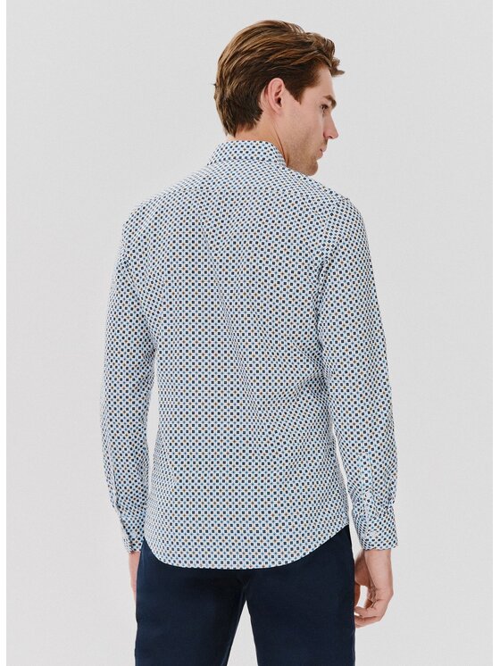 Pako Lorente Pako Lorente Koszula P24WN-1X-002 Niebieski Slim Fit