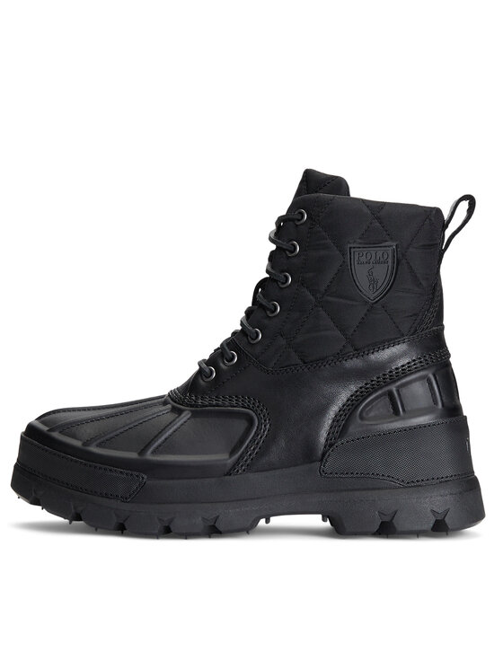 Polo Ralph Lauren Polo Ralph Lauren Schnürstiefeletten Oslo Hgh III 812913555 Schwarz
