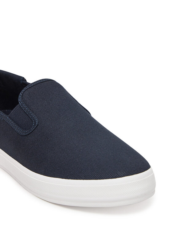 Tommy Hilfiger Tommy Hilfiger Teniszcipő Vulc Canvas Slip-On Sneaker FW0FW08645 Sötétkék