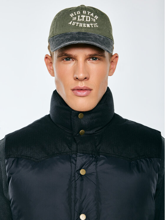 BIG STAR BIG STAR Kamizelka AGRIB Czarny Basic Fit