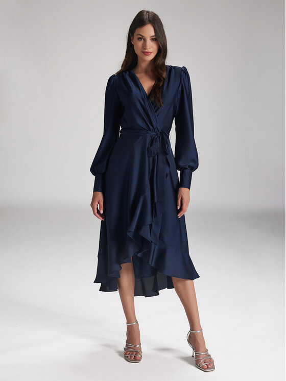 Swing Swing Coctailkleid 5AE29200 Dunkelblau Relaxed Fit