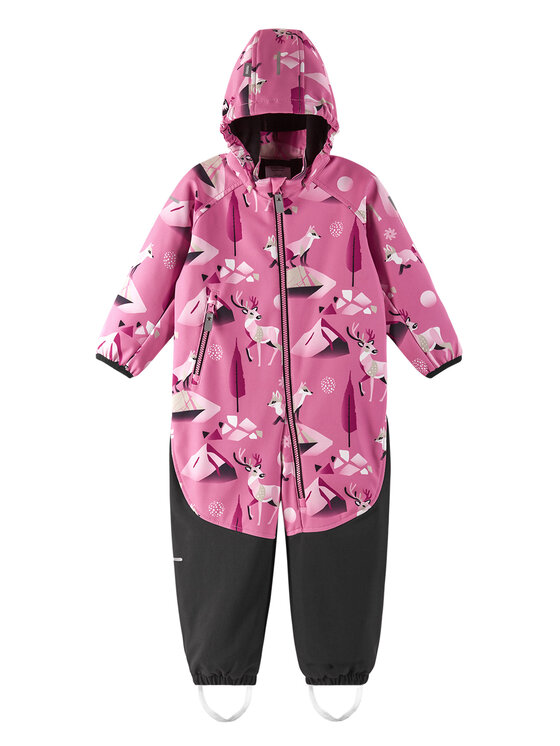 Reima Reima Overal softshell Mjosa 5100006D Ružová Regular Fit