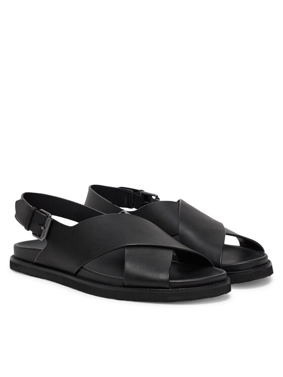 Polo Ralph Lauren Polo Ralph Lauren Sandały 803961444002 Czarny