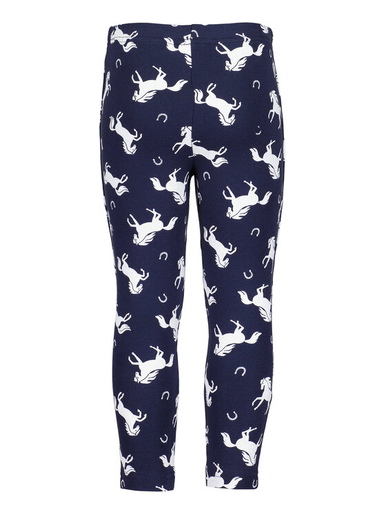 Blue Seven Blue Seven Legginsy 775144 X Granatowy Slim Fit