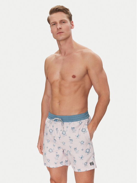 Billabong Billabong Szorty kąpielowe Vacay Lb EBYJV00144 Różowy Regular Fit