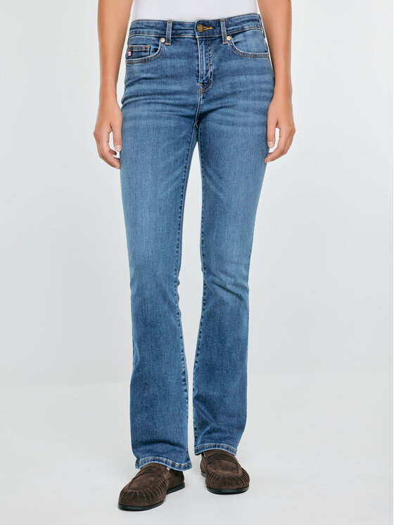 BIG STAR BIG STAR Jeansy ADELA BOOTCUT Granatowy Bootcut Fit