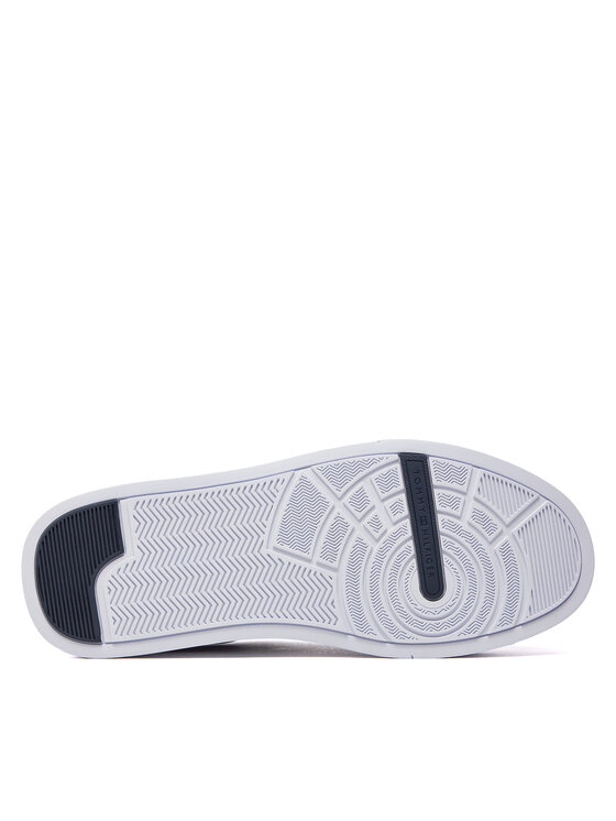 Tommy Hilfiger Tommy Hilfiger Sneakers Th Court Better Lth Tumbled FM0FM04972 Blu scuro