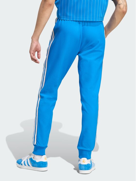 adidas adidas Spodnie dresowe Originals Real Madrid Niebieski jasny Slim Fit