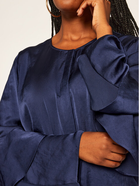 Blusa Chemise 1111200 Blu scuro Regular Fit