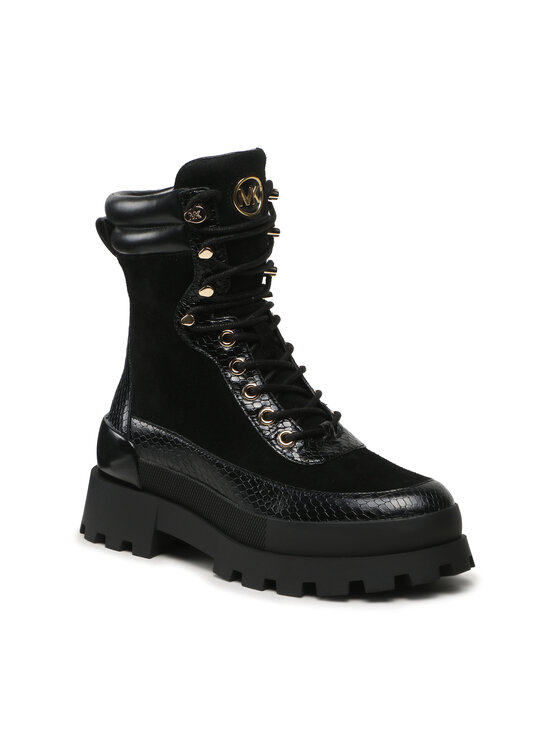 MICHAEL Michael Kors MICHAEL Michael Kors Stivaletti Rowan Lace Up Bootie 40F3RWFE8S Nero