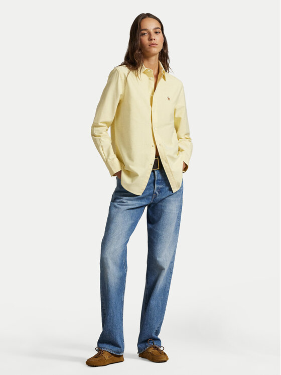 Polo Ralph Lauren Polo Ralph Lauren Košile 211970736505 Žlutá Relaxed Fit
