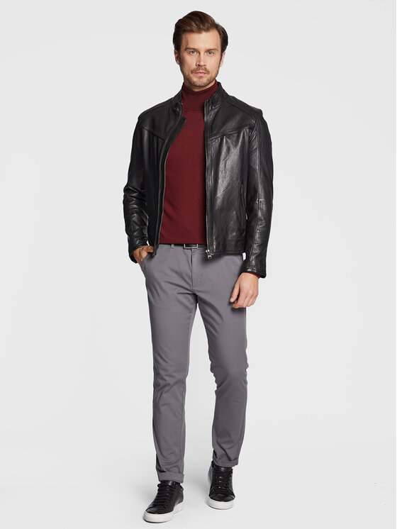 Pantaloni chino Kaito1 50468723 Grigio Slim Fit