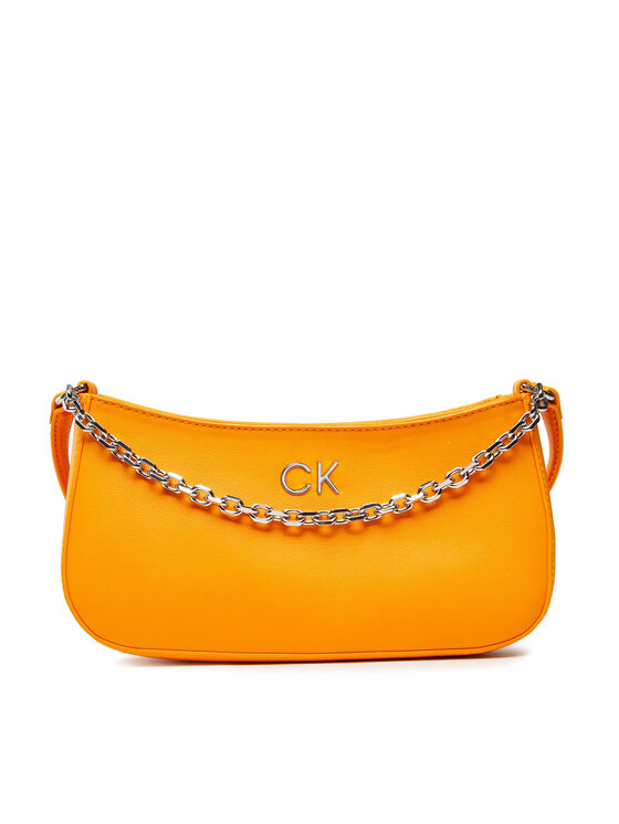 Calvin Klein Calvin Klein Torebka K60K609400SCD Pomarańczowy