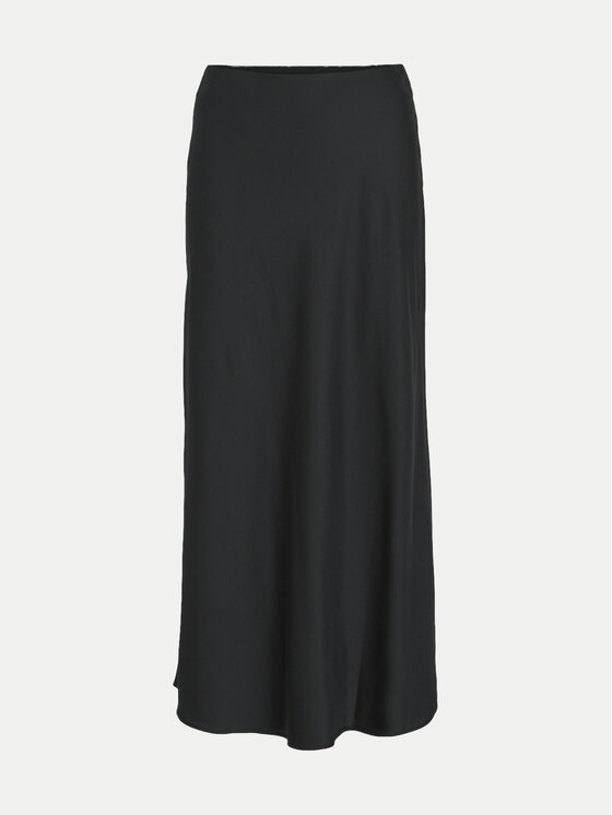 Vila Vila Спідниця-міді Elliette 14084182 Чорний Regular Fit