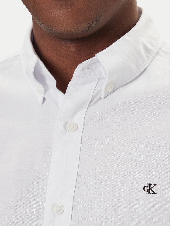 Calvin Klein Jeans Calvin Klein Jeans Koszula Oxford Classic LV140EM125 Biały Regular Fit