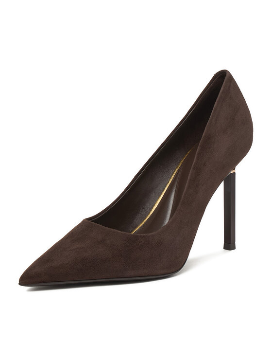Eva Minge Eva Minge Обувки на ток EO- LT2262-4-S Тъмнокафяв
