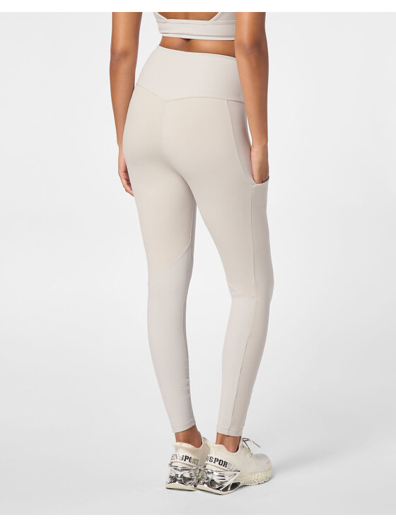 Plein Sport Plein Sport Legginsy 10187 Szary Active Fit