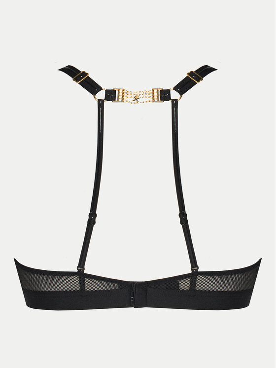 Chantelle Chantelle Bralette krūšturis Reptilla C01LP9 Melns