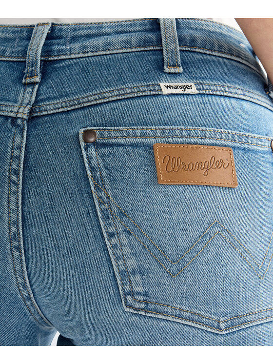 Wrangler Wrangler Jeansy 112388328 Niebieski Straight Fit