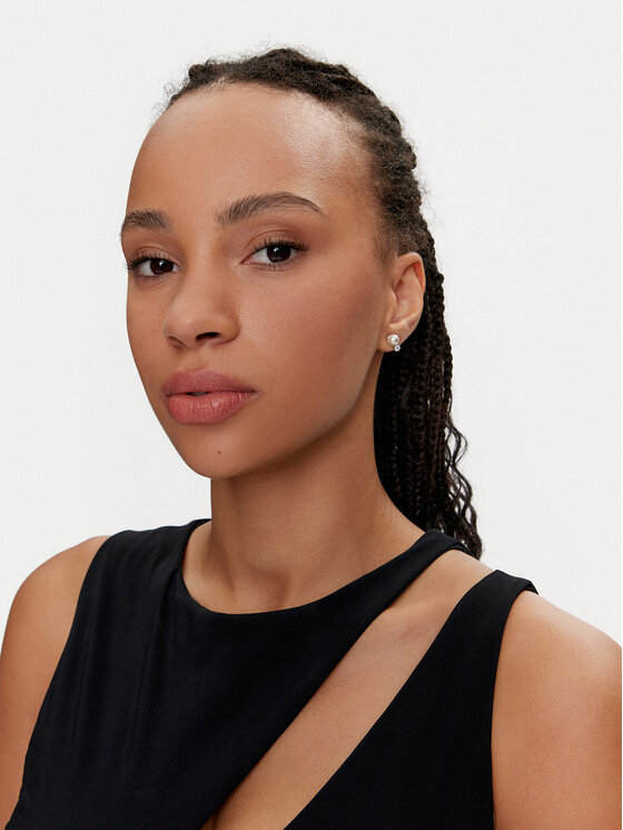 Swarovski Swarovski Обици Matrix 5694225 Бял