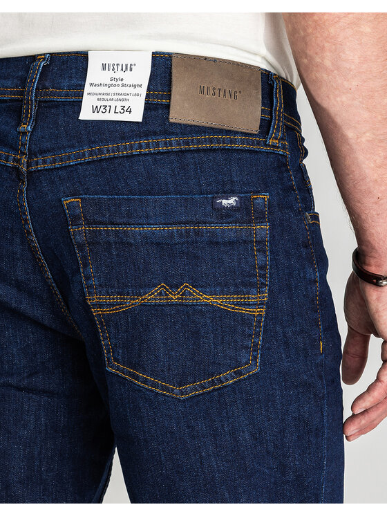 Mustang Mustang Jeans WASHINGTON Blu Straight Fit