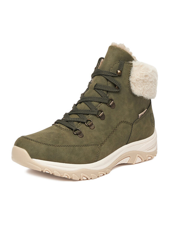 Rieker Rieker Зимни обувки CEO-M9610-54 Каки