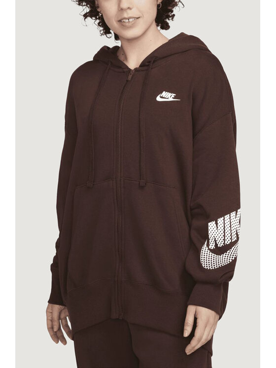 Nike Felpa HOODIE Marrone Hoodie Fit Modivo