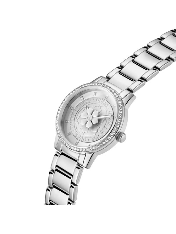 Guess Guess Hodinky GW0747L1 Strieborná
