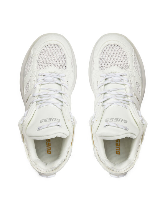 Guess Guess Sneakersy Belluna FLJBLL ELE12 Biały