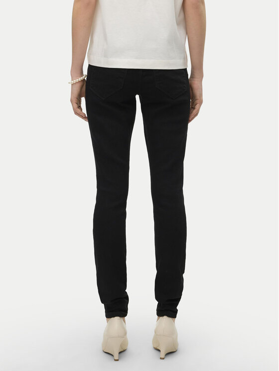 Vero Moda Vero Moda Farmer Melly 10310691 Fekete Skinny Fit