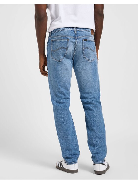 Lee Lee Jeansy RIDER Niebieski Slim Fit