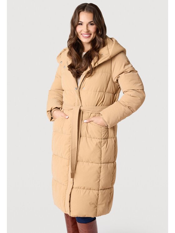 QUIOSQUE QUIOSQUE Kabát QUIOSQUE 9VS001142 Béžová Regular Fit