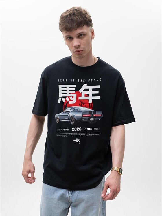 Jigga Wear Jigga Wear T-Shirt 131524 Czarny Oversize