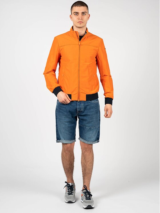 Geox Geox Bunda pro přechodné období M2520D T2473 Oranžová Regular Fit