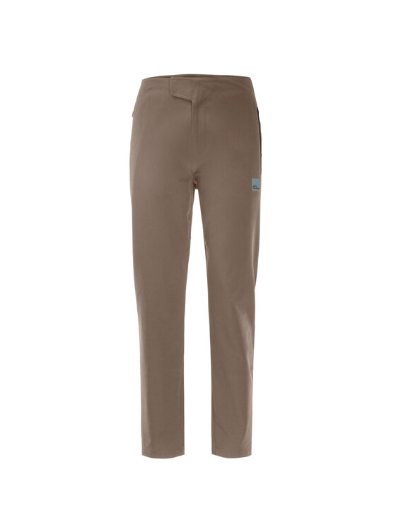 Jack Wolfskin Jack Wolfskin Spodnie dresowe Bike Commute Wi Pants M Beżowy Regular Fit