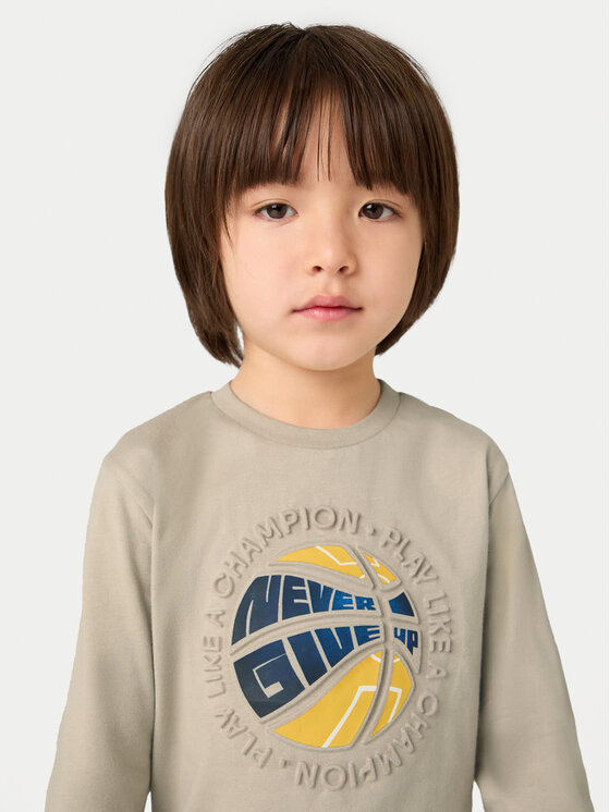 Mayoral Mayoral Блуза 4050 Бежов Regular Fit