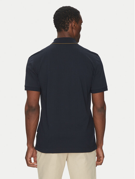 BOSS BOSS Polo majica H-Paras 71_PS 50531463 Mornarsko modra Regular Fit