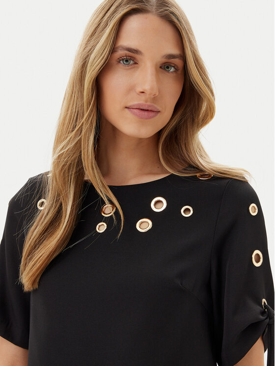 Artigli Artigli Blúz ACBL000743 Fekete Regular Fit
