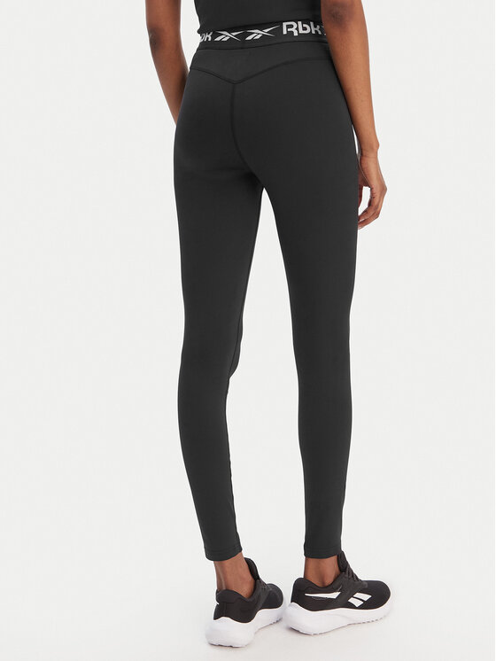 Reebok Reebok Legíny RK25606CCW Černá Slim Fit