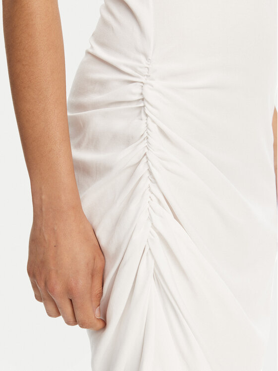 Versace Jeans Couture Versace Jeans Couture Rochie cocktail 78HAO903 Alb Slim Fit