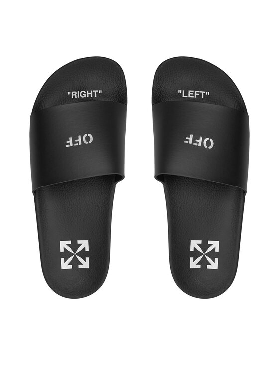 Off-White Off-White Šľapky OWIC002S22PLA0011001 Čierna