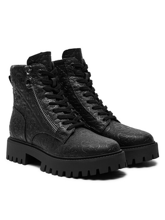 Guess Guess Botki Fiona FLTFIO FAL10 Czarny