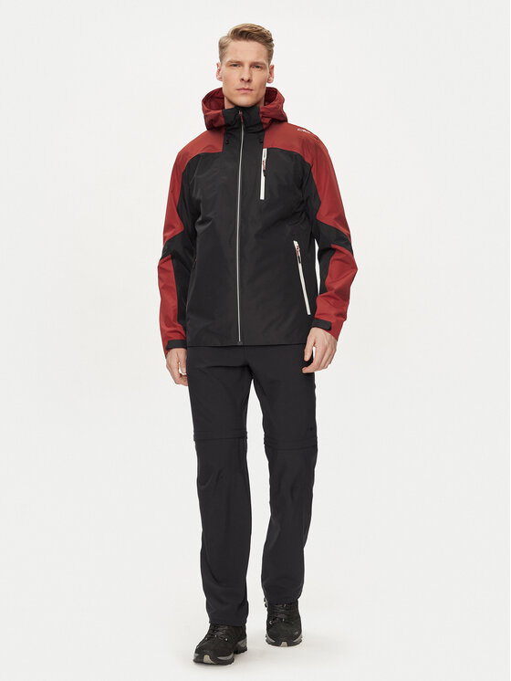 CMP CMP Kurtka przeciwdeszczowa 34Z6547 Szary Regular Fit