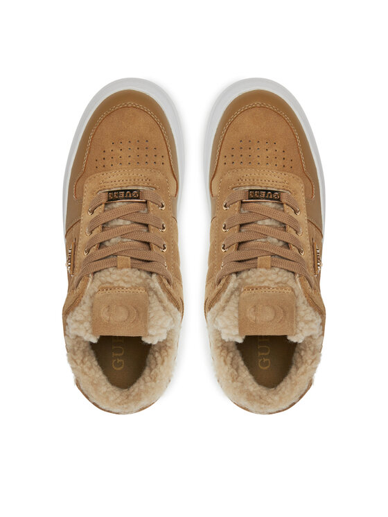 Guess Guess Αθλητικά Terria FLFTER SUE12 Μπεζ